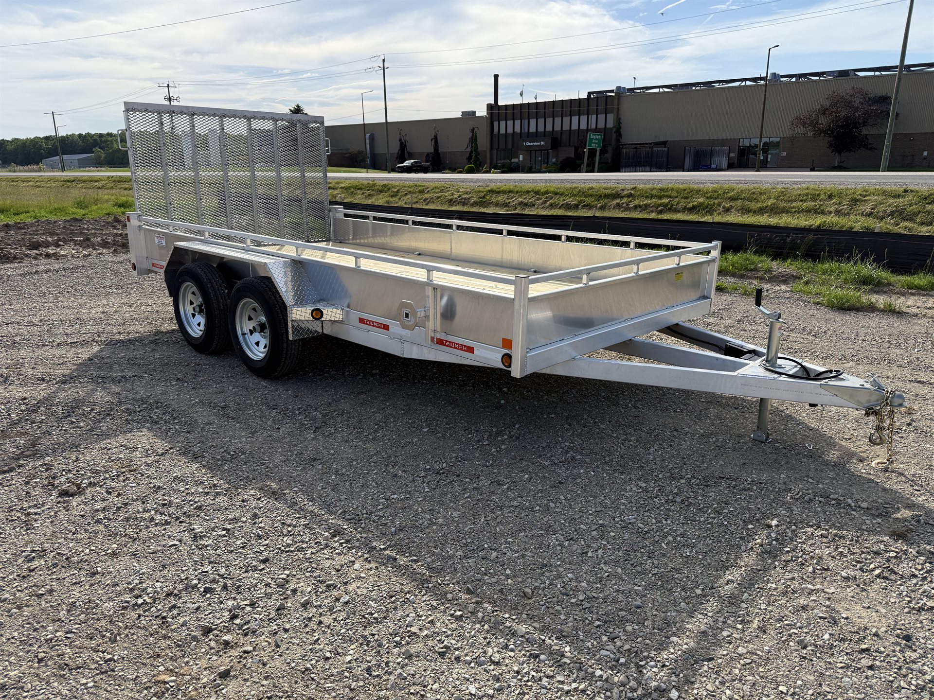 Aluminum Utility Trailer TA80x14'-35
