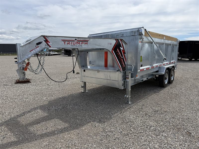 2027 Triumph TAG82x16'-10k Gooseneck Dump for sale