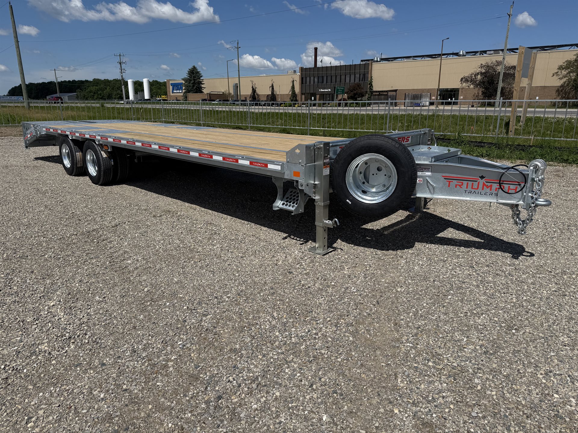 Equipment Hauler Trailer TA102x25+5'-16k