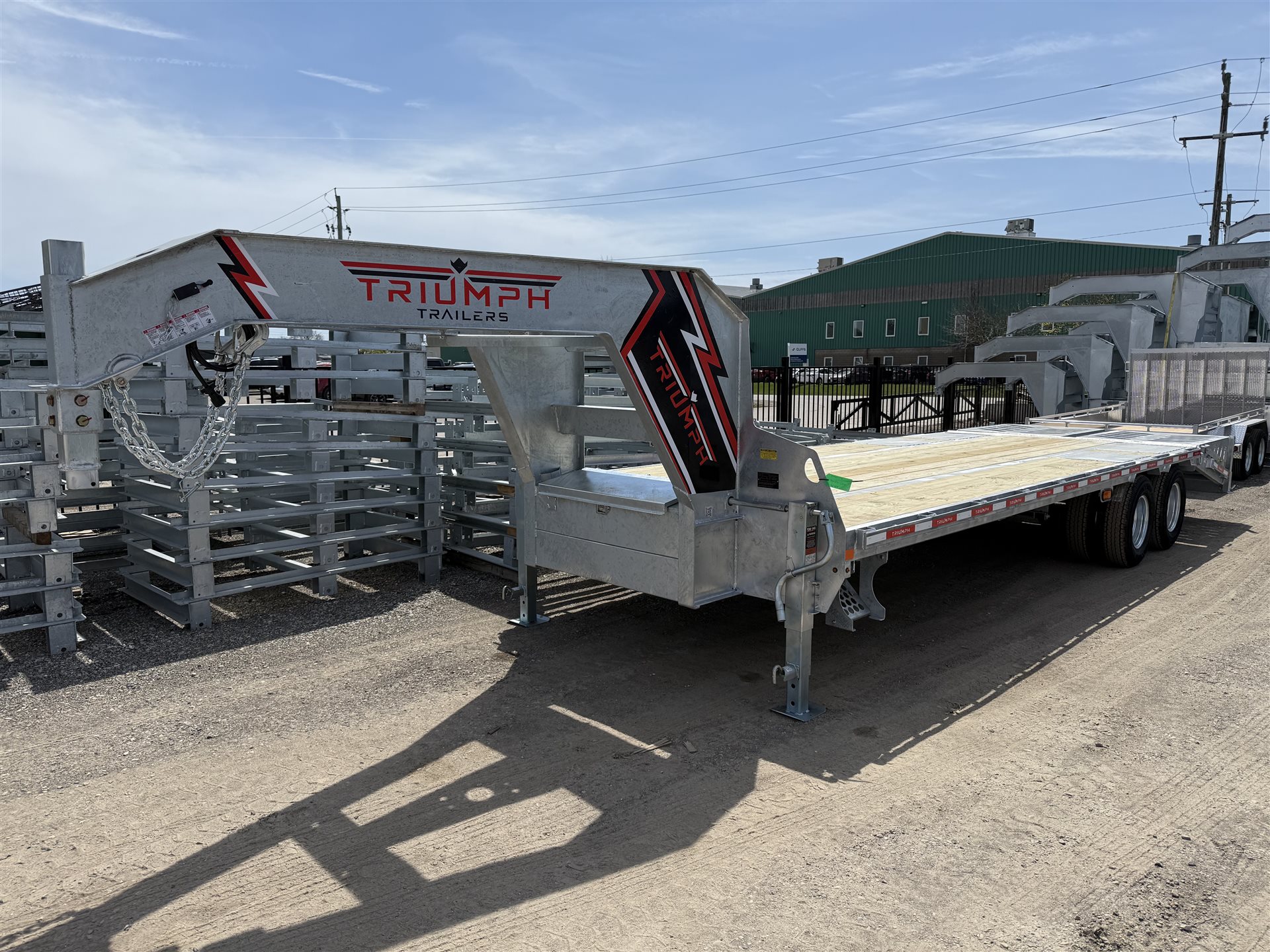 Gooseneck Deckover Trailer TA102x20+5'-12k