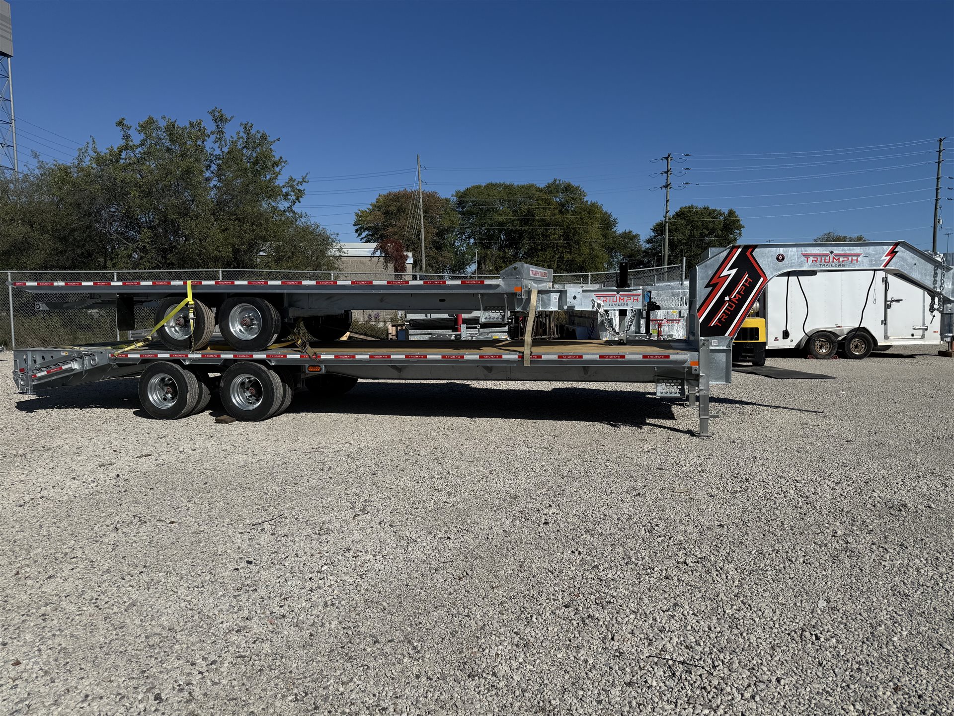 Gooseneck Deckover Trailer TA102x25+5'-16k