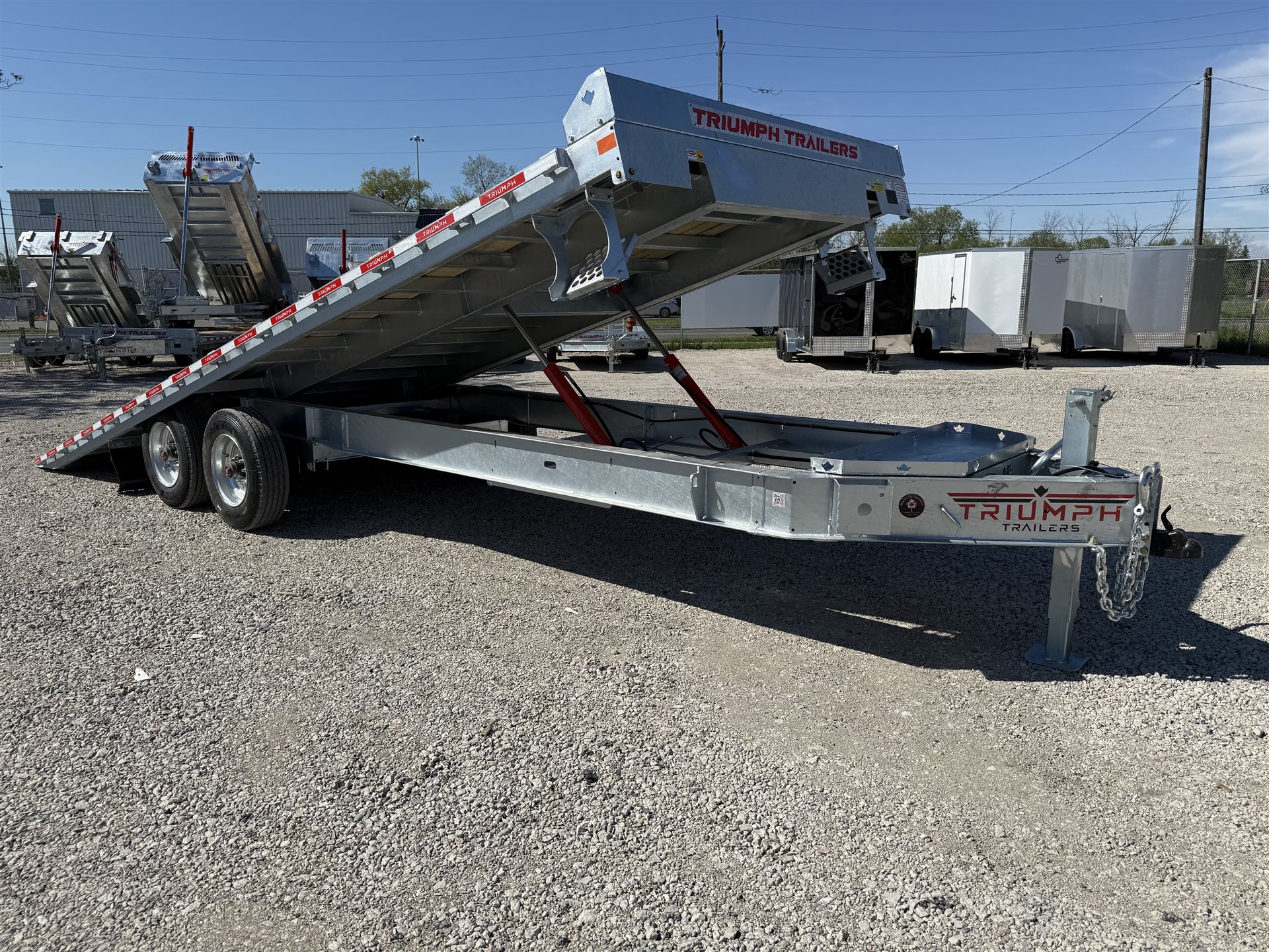 Deckover Tilt Trailer TA102x24'-10k