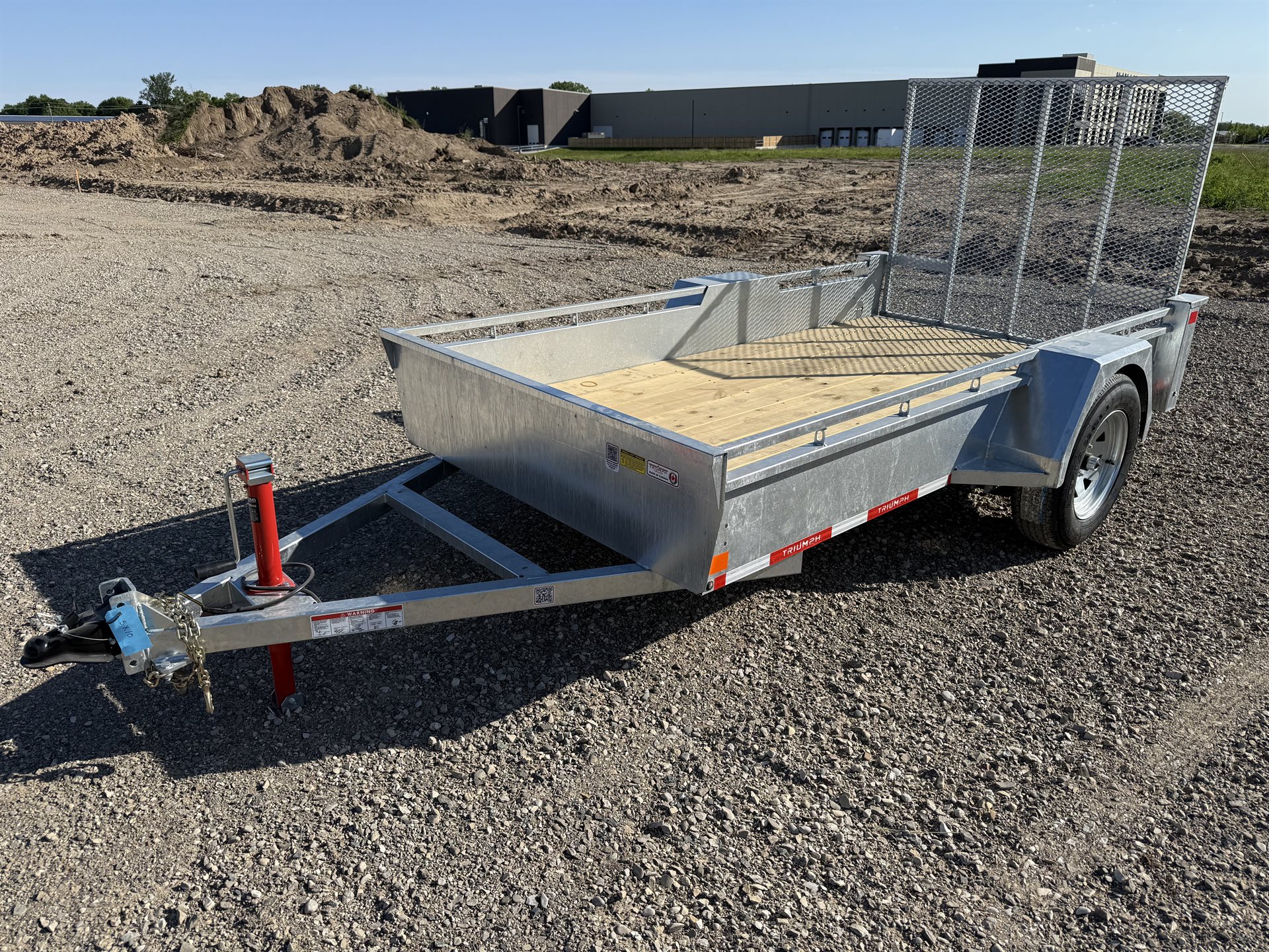 Galvanized Utility Trailer SA5x10'-35