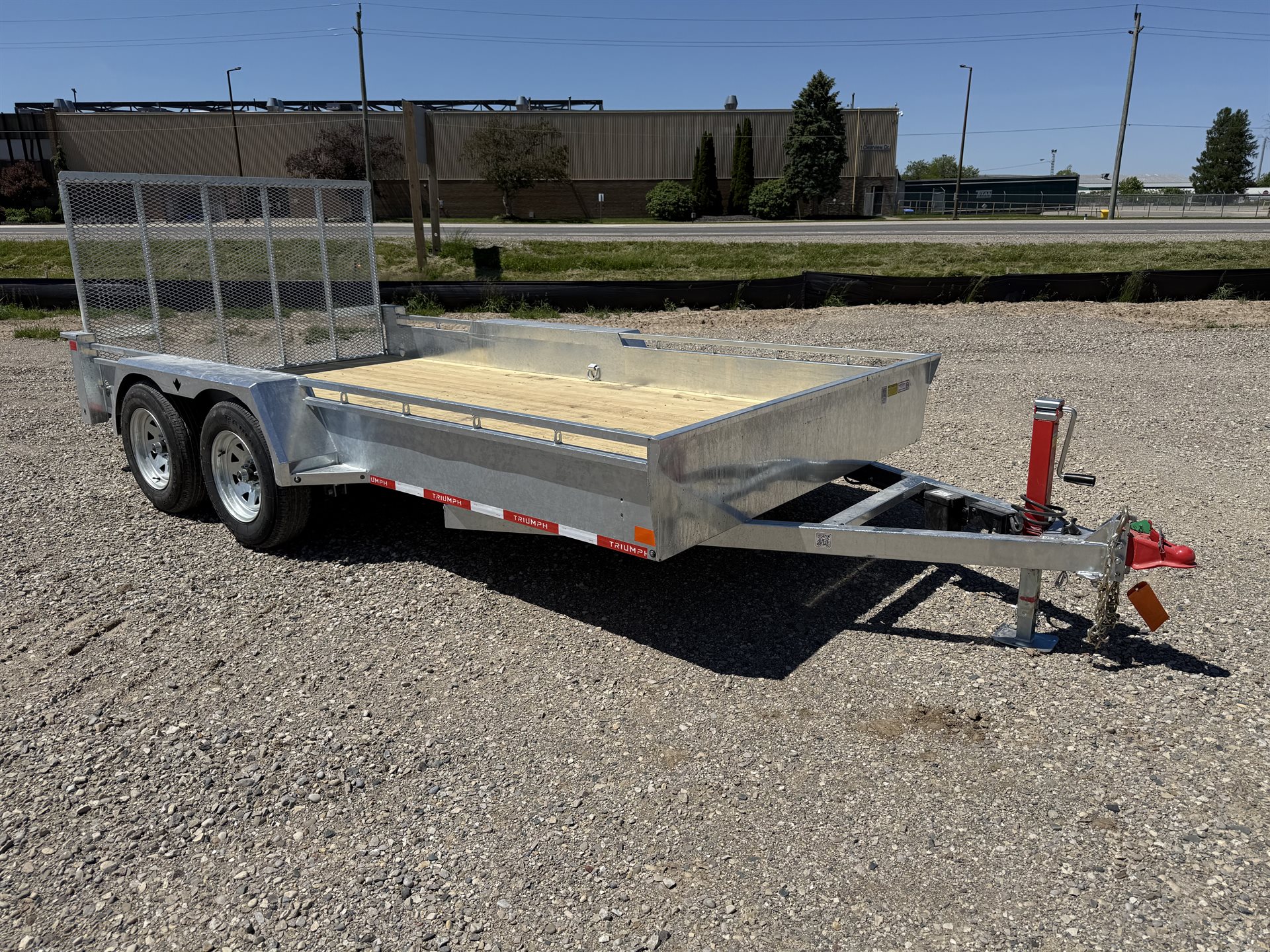 Galvanized Utility Trailer TA80x14'-35
